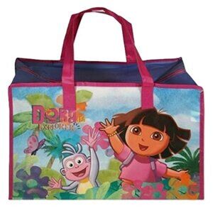 3 Pack Dora the Explorer Large Tote Bags Gym Beach Reusable Bags